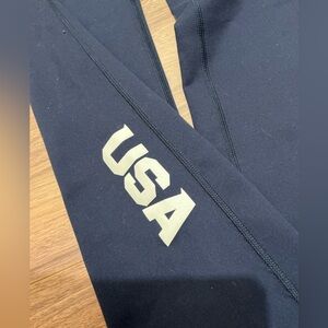 TEAM USA FLARE ADIDAS LEGGINGS ADIDAS